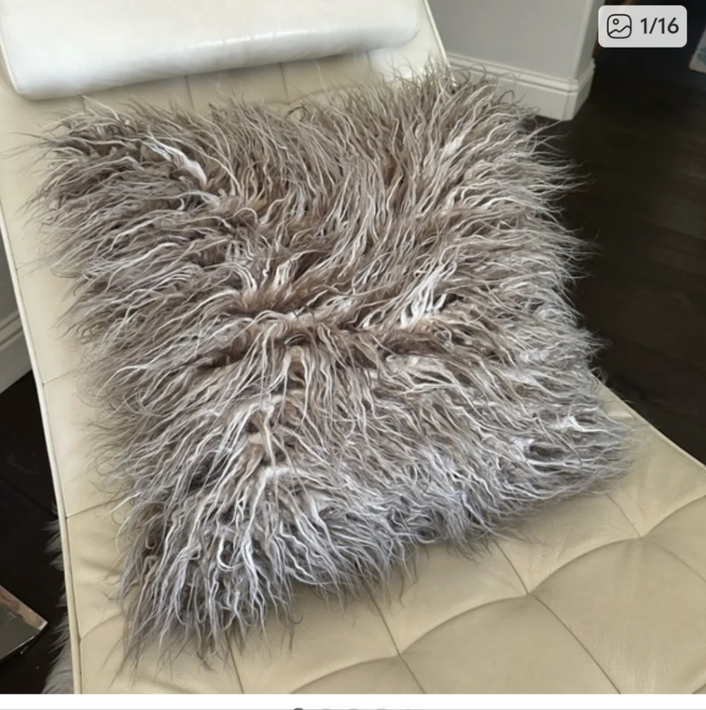 Pottery BarnSet of Two Luxe Faux Fur Euro Shams Pottery Barn. Set Of 2 NWT
